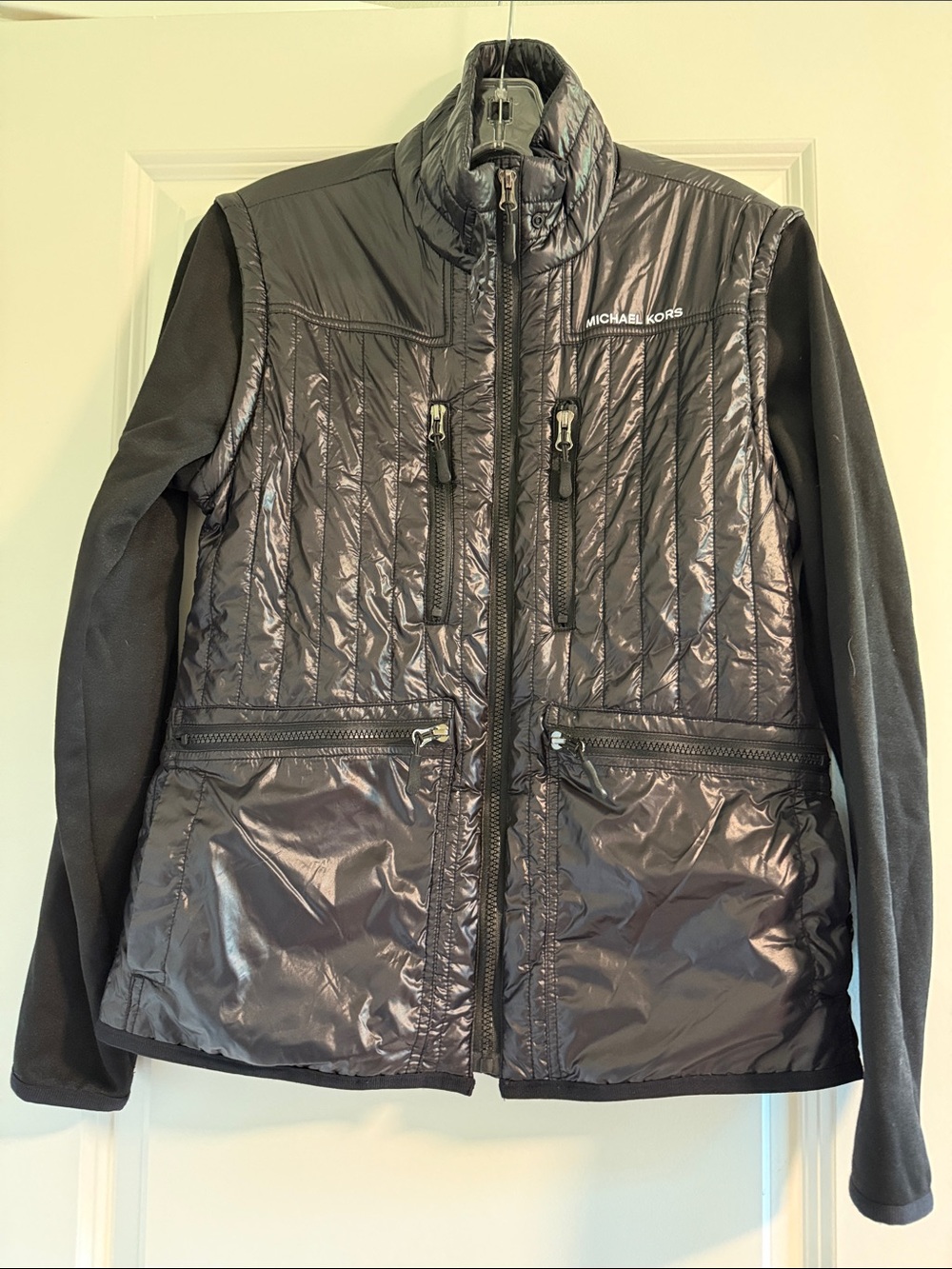 Michael Kors Black Quilted Jacket/Vest